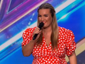 Supporting image for story: Care home residents delighted as Britain's Got Talent's Amy Lou surprises friend's nan with a song