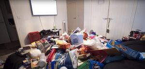 The items filled the bedroom