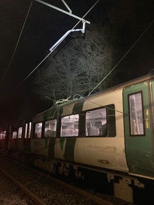 There is major rail disruption between Wolverhampton and Stafford today (Wednesday 25 March) as all services are cancelled. (Photo: @NetworkRailBHM/X)