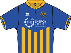 Supporting image for story: Shrewsbury Town reveal new home shirt sponsor