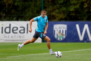 Alfie Gilchrist could be in line for a first Albion appearance (Photo by Adam Fradgley/West Bromwich Albion FC via Getty Images)