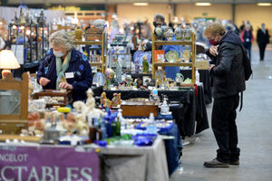A wide range of stalls and sellers were available for bargain hunters