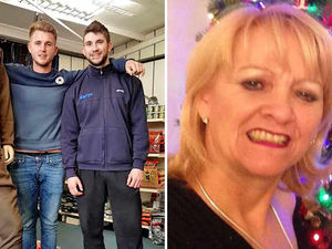 Supporting image for story: Sons set up shop in memory of murdered mother Jackie Abbott