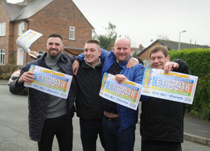 Liam Bailey, Chris Birch, Joe Smith and Richard Thomas