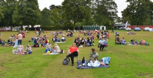 SHROPSHIRE STAR ( JOHN SAMBROOKS ) 22/08/15
Families get ready to watch Frozen at The Quarry in Shrewsbury.


















