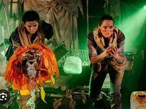 Supporting image for story: A family-friendly eco-fable is coming to Builth Wells with puppetry, live music, and a hopeful message about the environment