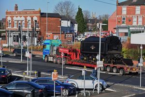 The railway has been transferring a locomotive from Bridgnorth to Kidderminster due to the incident. Picture: Steve Leath