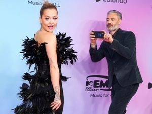 Supporting image for story: In Pictures: Stars dazzle on red carpet at 2021 MTV Europe Music Awards