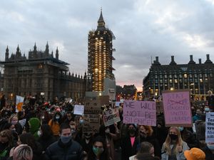 Supporting image for story: Four arrested and two fines issued amid further vigil policing protest