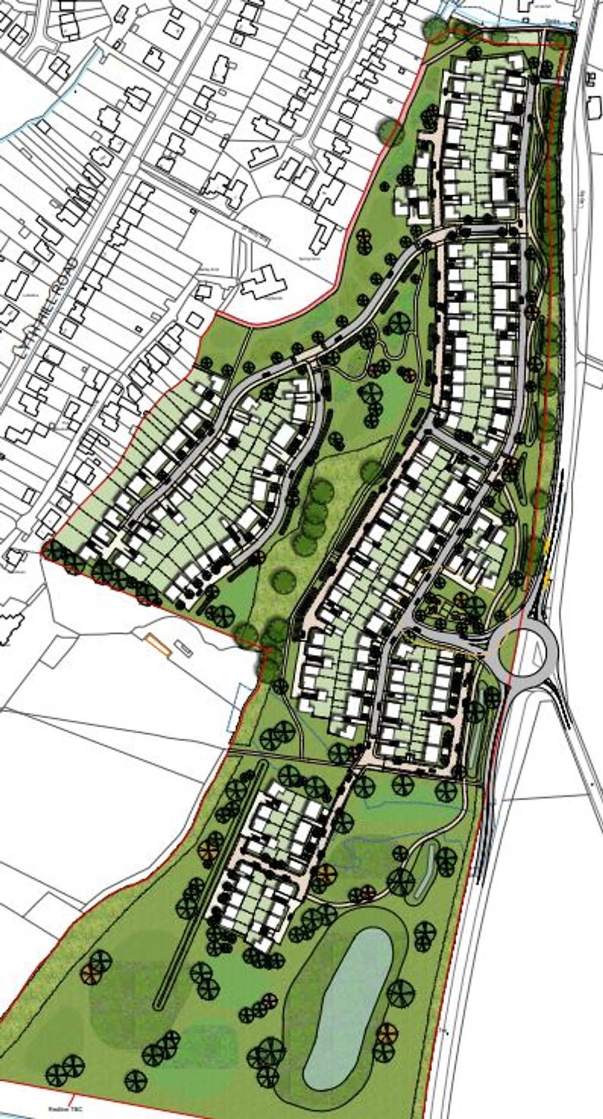 Revealed: Plans for another 200 Bayston Hill homes