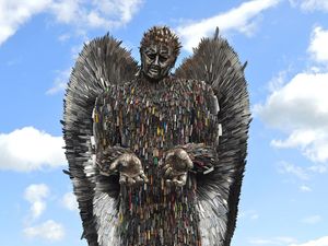 Supporting image for story: ‘Put Knife Angel on iconic Fourth plinth’, says Oswestry man behind project