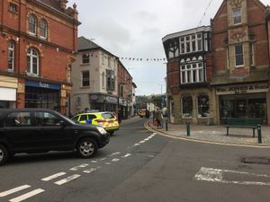 Officers on the streets of Newtown