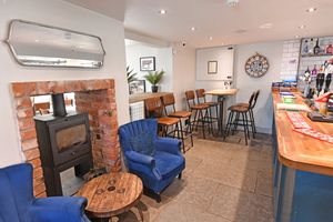 Inside, the pub is light and bright and comfortable