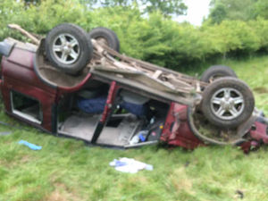 Supporting image for story: Woman taken to hospital after crash near Shrewsbury