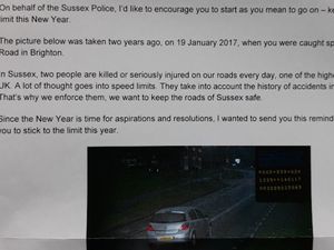 Supporting image for story: Police send letter to dead man about driving safely