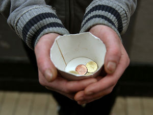Supporting image for story: Councillor claims beggars are trapped in modern-slavery