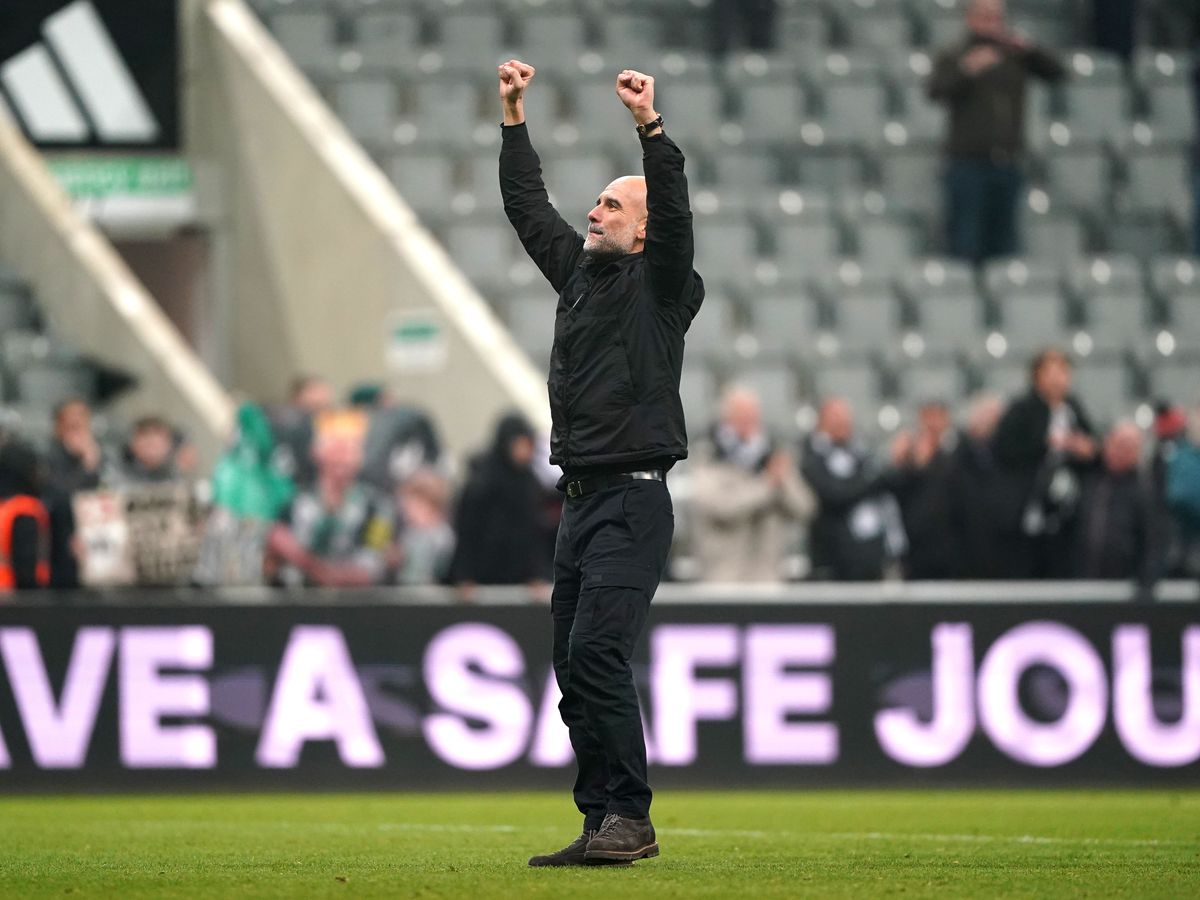 Pep Guardiola targets a strong finish to the season for Manchester City   Express & Star