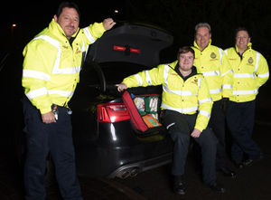 Dave Fitton, Stuart Morgan-Williams, Derek Mattinson and Craig Jones. Picture: Carol Ann Langford