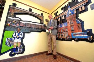 Supporting image for story: History of West Bromwich murals take pride of place at Sandwell Park Farm