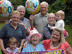 Supporting image for story: Clara's on song for 100th birthday