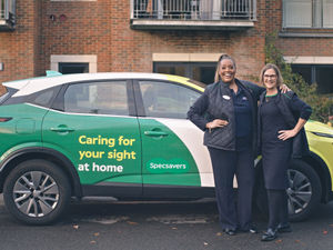 Supporting image for story: TV favourite Alison Hammond lends a hand to Specsavers Home Visits program in the Midlands