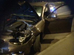 One of the vehicles involved. Photo: @WellingtonCops