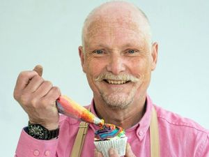 Supporting image for story: Terry, get set . . . bake! Retired air steward starts his Bake Off challenge