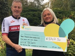 Supporting image for story: Newport cyclists' memorial ride raises thousands for Severn Hospice