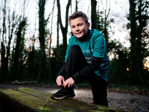 Supporting image for story: Eight-year-old from Telford on the run to help Shropshire's Severn Hospice