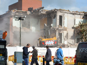 Supporting image for story: Demolition of former court underway in Stafford