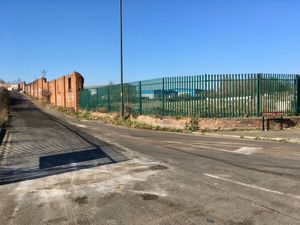 Disused land in Darlaston where the new \'park and ride\' railway station will be based.
