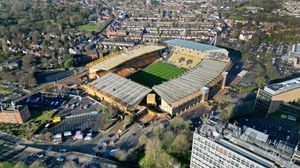 Molineux Stadium, Wolverhampton.