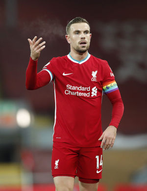 Liverpool's Jordan Henderson.