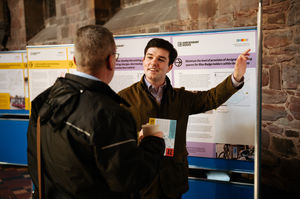 Councillor Alex Wagner at the launch of the Shrewsbury Movement Strategy 