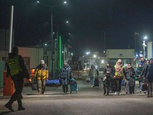 Supporting image for story: More than 500,000 people have fled Ukraine since Russian attack, UN says