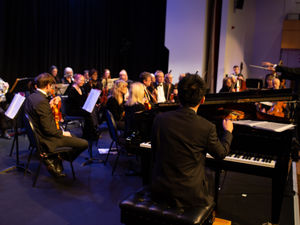 Supporting image for story: College offers chance for young musician to play with pro orchestra