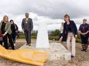Supporting image for story: Visitors to the top of the Wrekin are delighted to find artwork at the summit