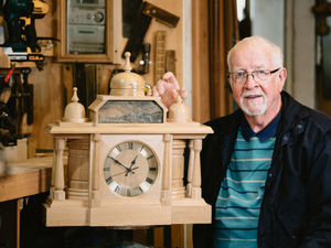 Supporting image for story: Tony's masterpiece clocks are raising funds for charity