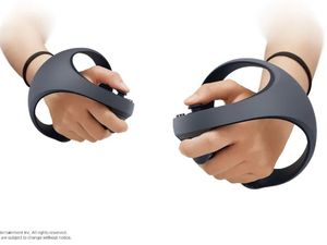 Supporting image for story: PlayStation gives first look at new VR controllers