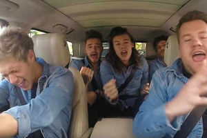 Supporting image for story: WATCH: One Direction join James Corden for Carpool Karaoke