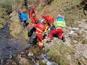 Supporting image for story: Walker, 70, airlifted to hospital after falling at Shropshire beauty spot