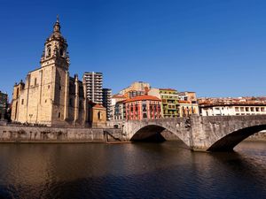 The old town of Bilbao