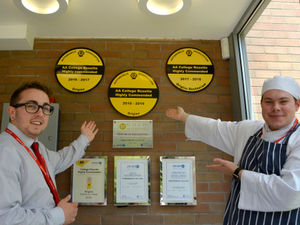 Supporting image for story: College restaurant wins top award