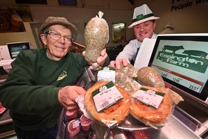 Richard Simkin is ready to once again address the haggis on Burns night