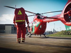 Supporting image for story: Air ambulance base to remain in Welshpool until 2026, bosses confirm
