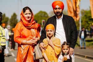 Vaisakhi Celebration in High Street Smethwick.