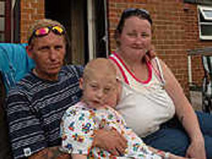 Supporting image for story: Relief as boy, 7, recovers from swine flu