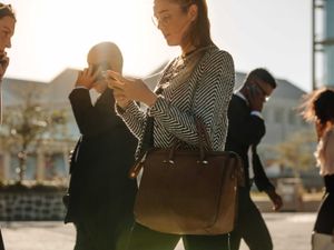 Supporting image for story: Nearly a third of Brits admit to using their phone while crossing the road