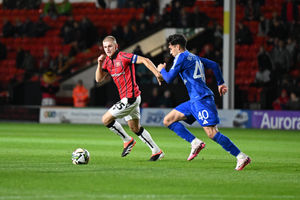 Walsall v Leicester match action (pic Owen Russell)