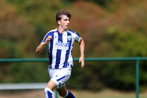 Alfie Maughan, who signed a professional contract in the summer, was sharp from the right flank and created a couple of openings for his side. (Photo by Malcolm Couzens - WBA/West Bromwich Albion FC via Getty Images)